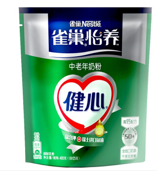 雀巢 怡养健心中老年奶粉 400g/包