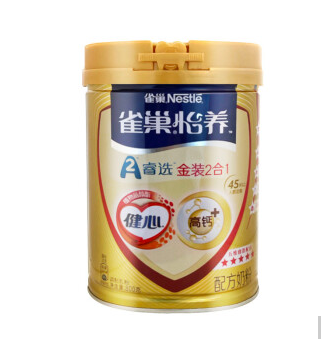 雀巢 怡养健心金装2合1中老年奶粉 800g/罐