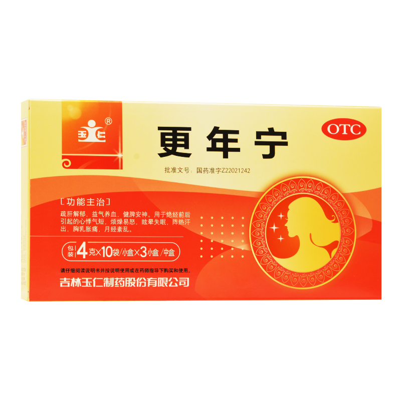 玉仁 更年宁 4g*10袋*3小盒/盒