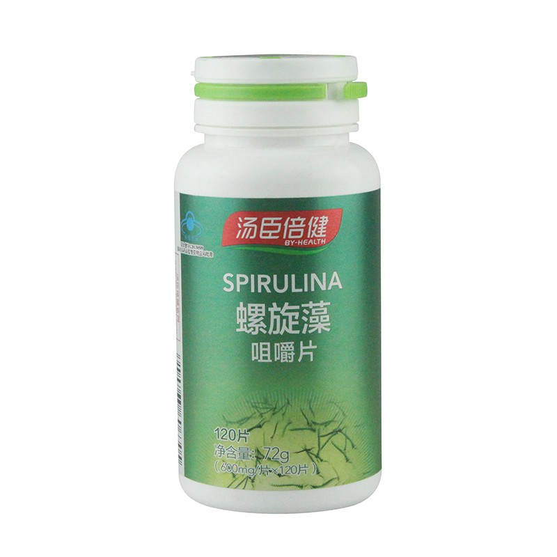 汤臣倍健 螺旋藻咀嚼片 0.6g*120片/瓶