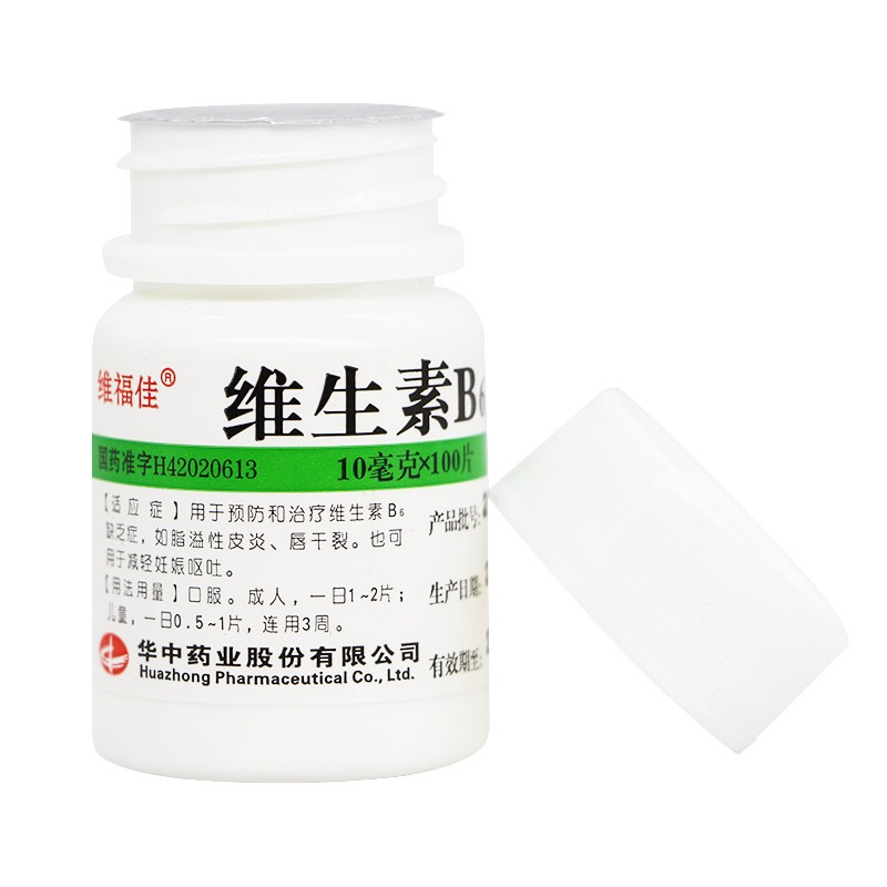 维福佳 维生素B6片 10g*100片